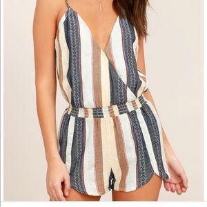 Striped Romper